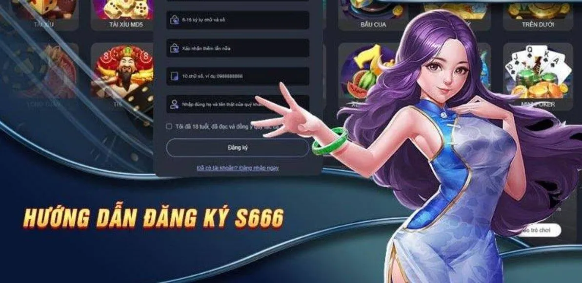 Hướng dẫn đăng ký S666 cho người mới bắt đầu